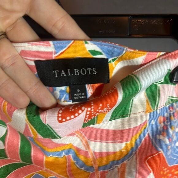 Talbots Pink Mini Pencil Skirt - Picture 2 of 8